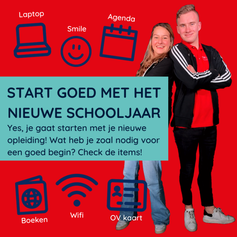 Goede start met het nieuwe schooljaar