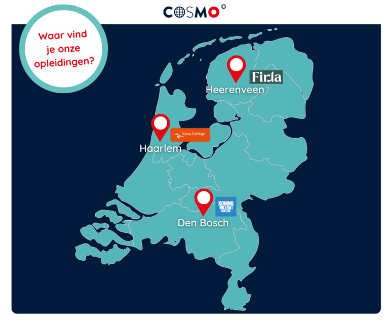 Locaties Cosmo Academy